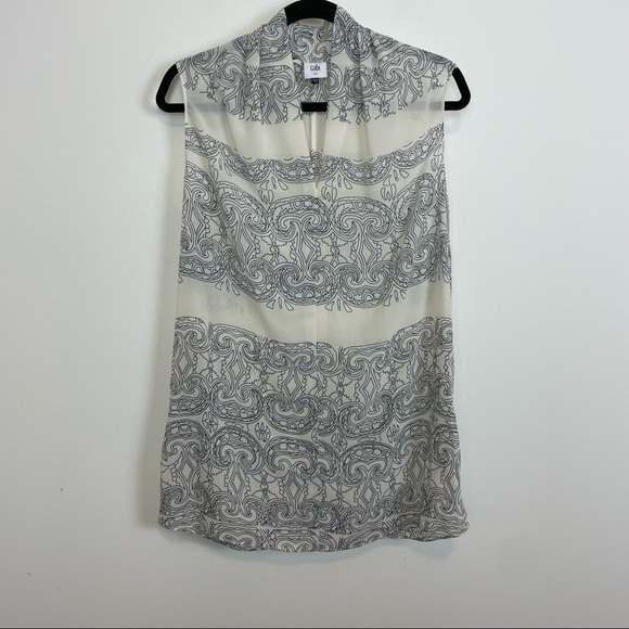 Cabi scrollwork tunic tank top medium style 3091 - Picture 7 of 9